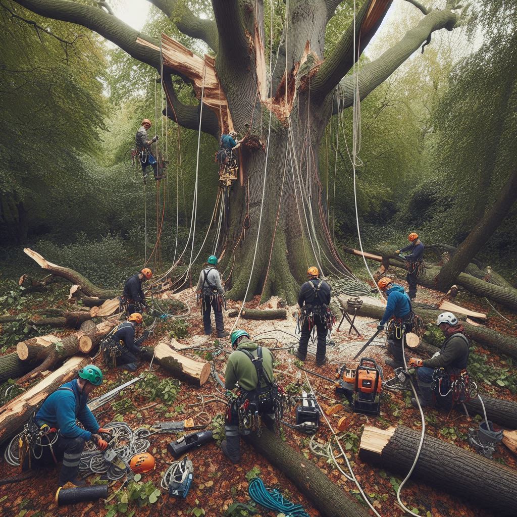Professional Tree Damage Repair Midland GA - Expert Safety and Restoration Solutions by Tree Removal Midland Columbus